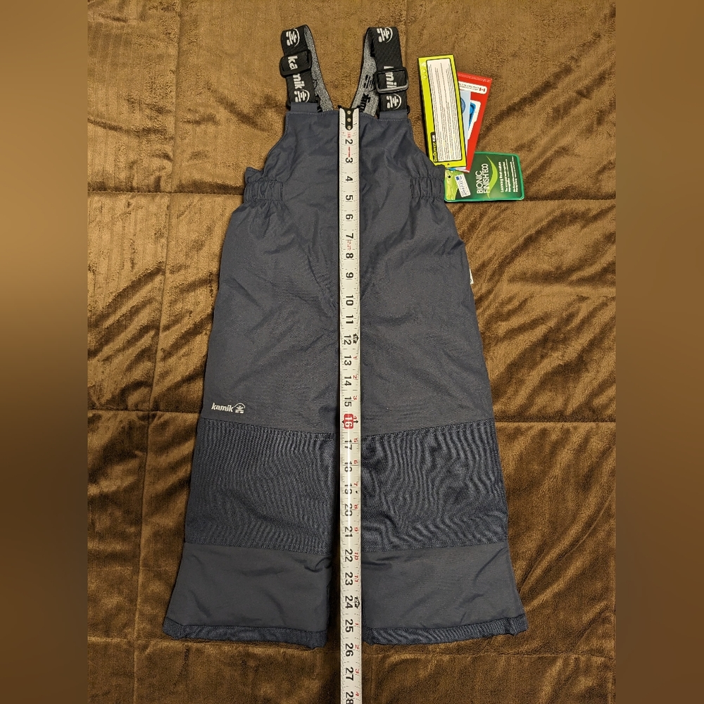 Winter children's overalls.